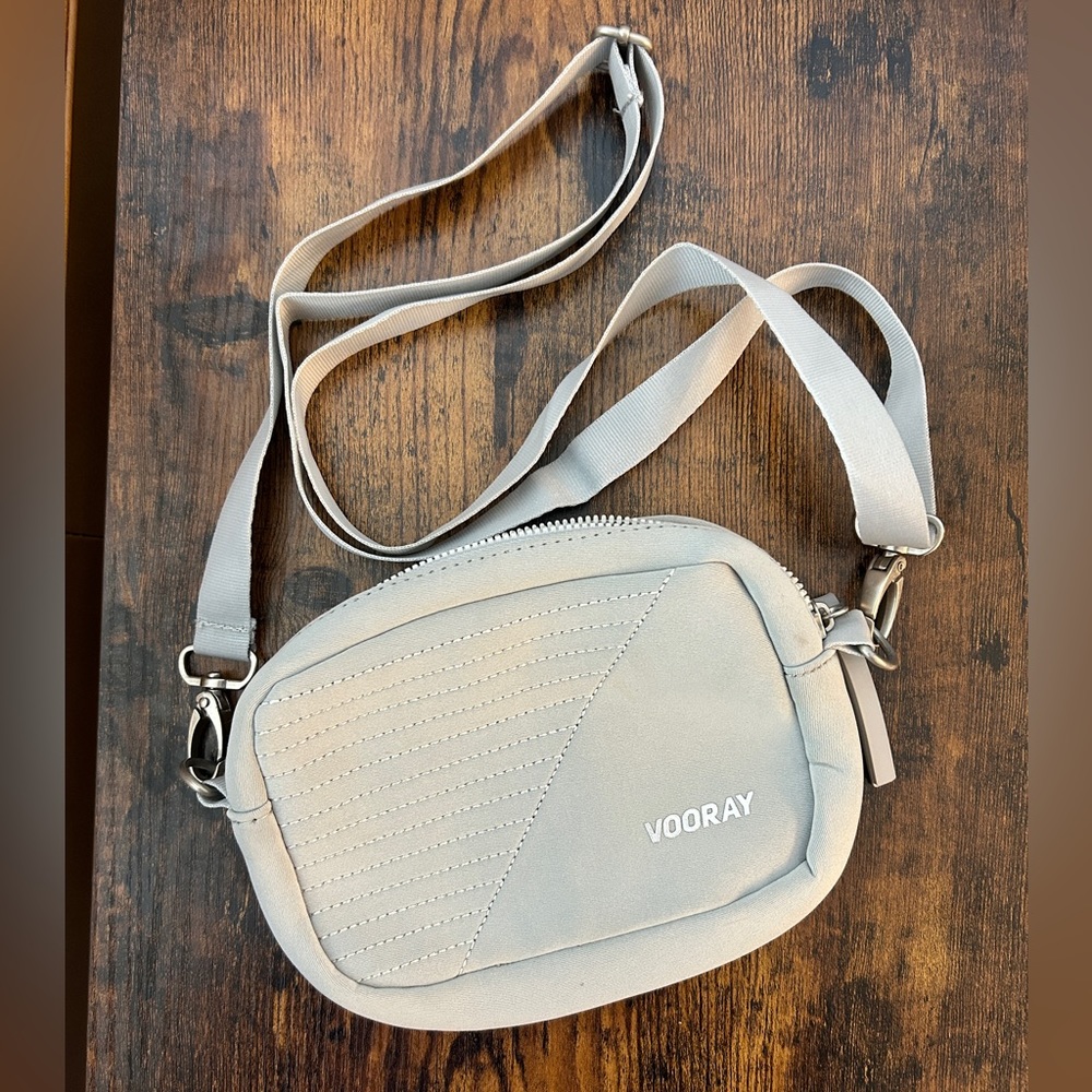 Vooray Gray Sidekick Crossbody Bag
